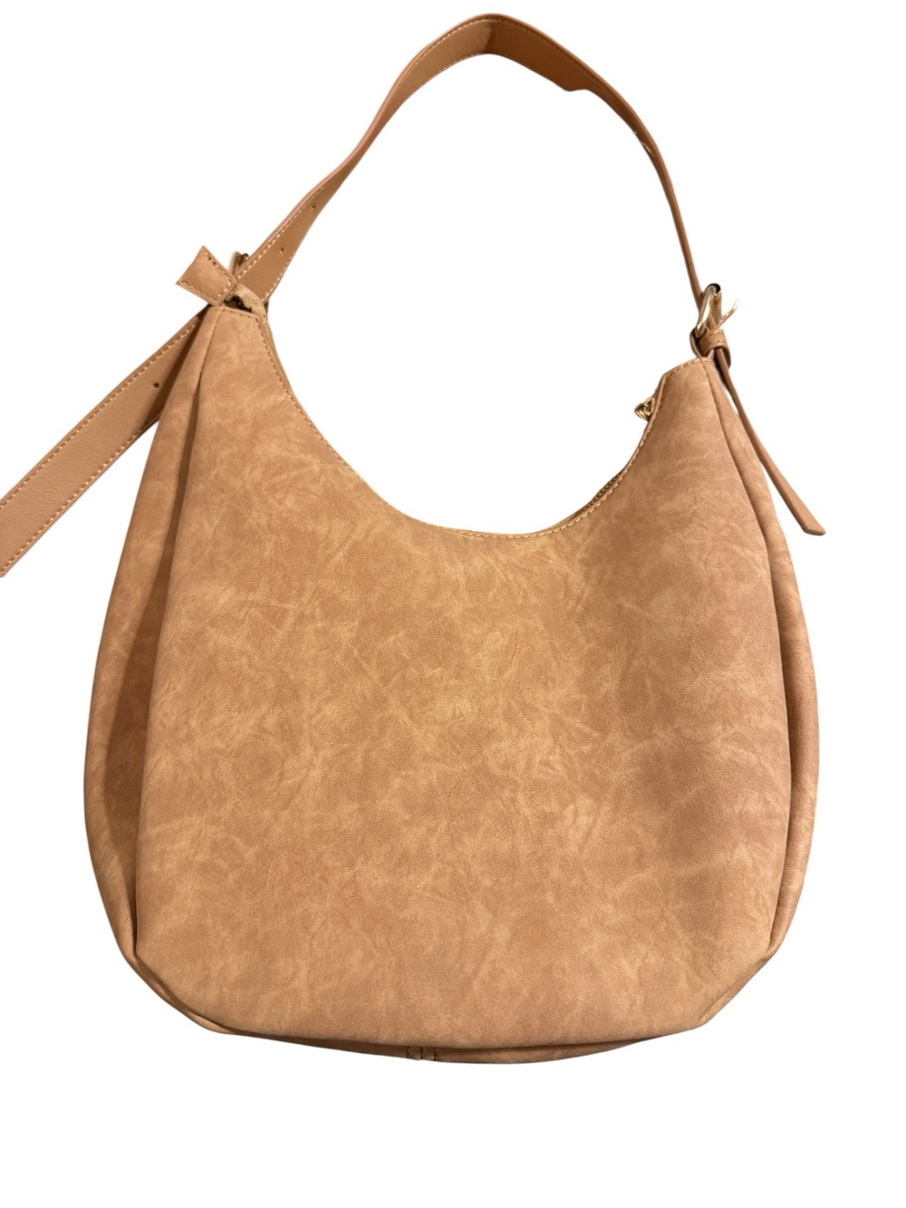 4th and Reckless Sleek Hobo Shoulder Bag in Brown - Picture 3 of 9